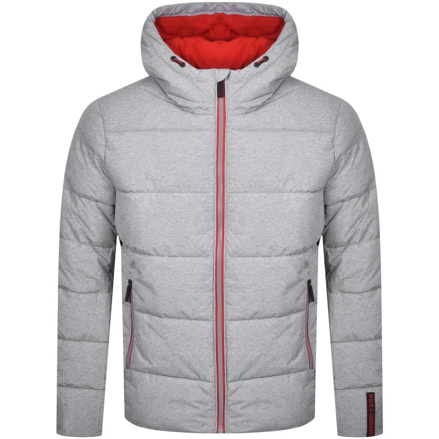 Alternative Image for ProductSuperdry Padded Sports Jacket Grey1